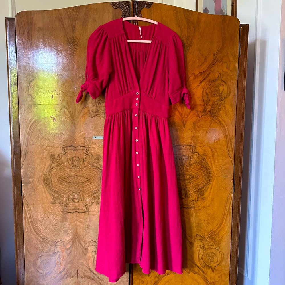 Free People Linen  XS but fits size 4/6